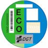 etiqueta ambiental eco | Total Renting