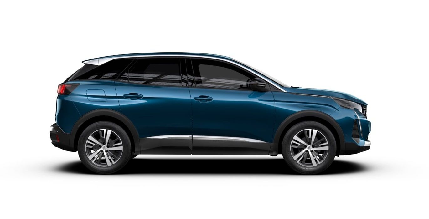 Peugeot 3008 1.5 Bluehdi 130cv SS Allure exterior perfil | Total Renting