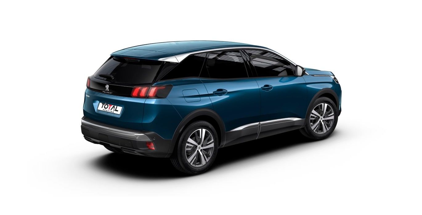 Peugeot 3008 1.5 Bluehdi 130cv SS Allure exterior trasera | Total Renting