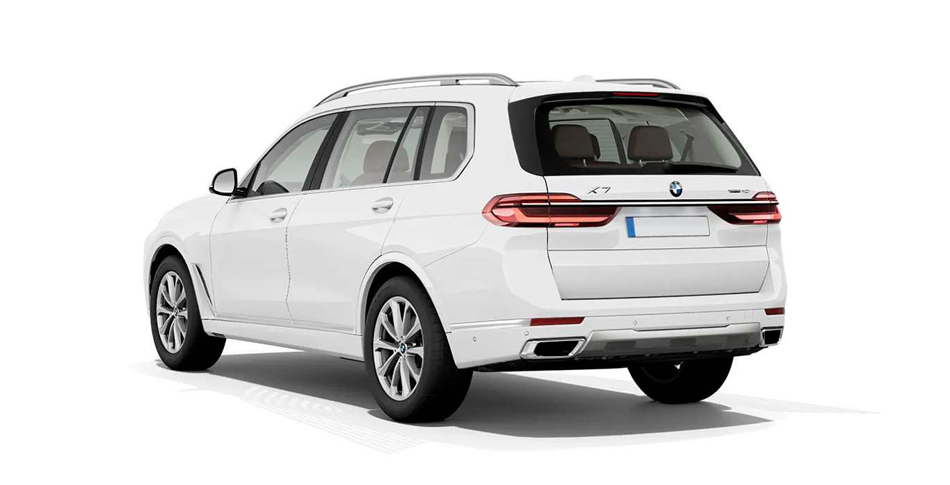 BMW X7 xDrive40i exterior trasera | Total Renting