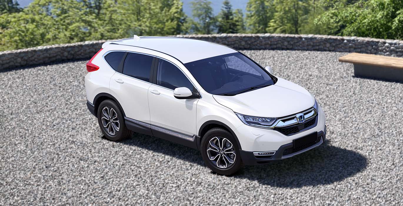 Honda CR V 2.0 i MMD eCVT 2WD exterior delantera | Total Renting