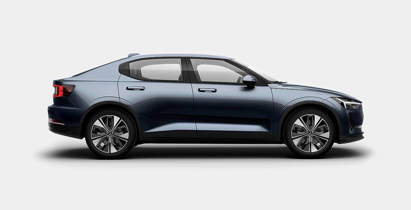 POLESTAR 2 Longe Range Single Motor exterior perfil | Total Renting