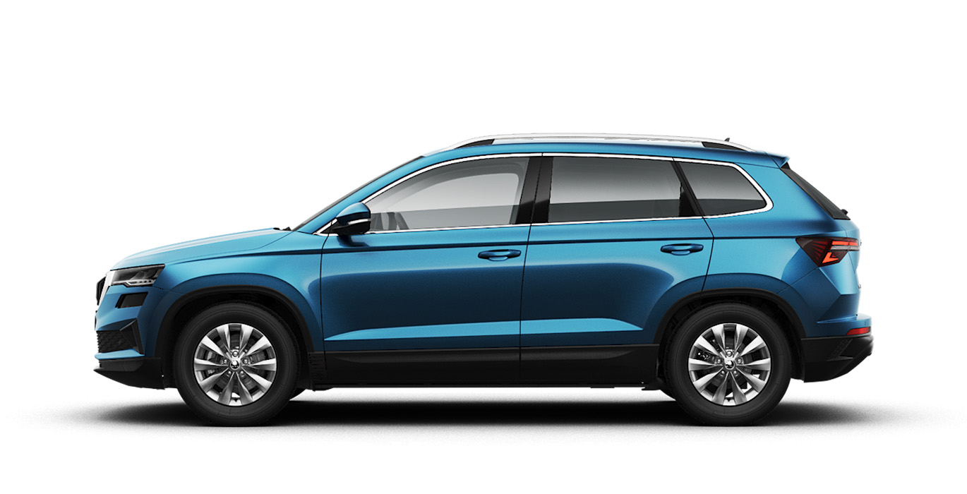 SKODA Karoq Ambition 2.0 TDI 150cv 4x4 DSG exterior perfil | Total Renting